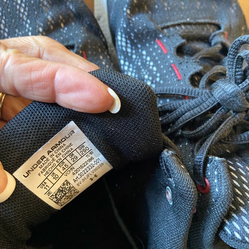 Used running shoes